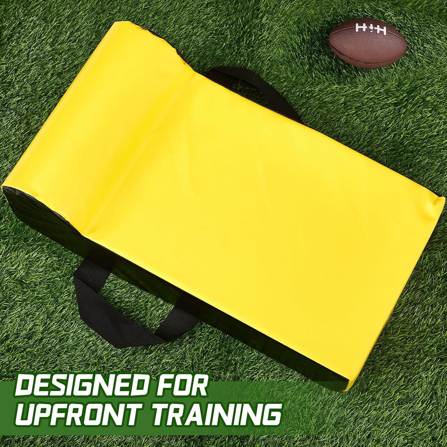 Escudo de Tackling de Fútbol Seenelling 61x33 cm Amarillo