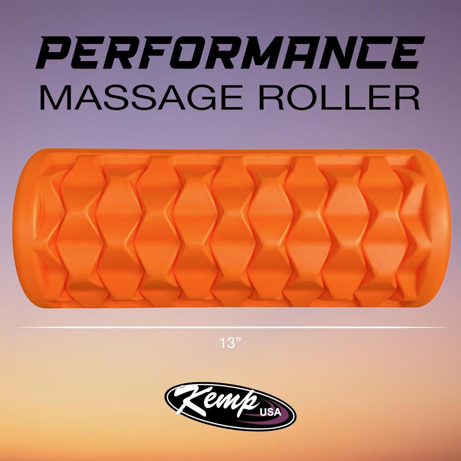 Rodillo de Espuma Kemp USA 33 cm para Masaje Muscular
