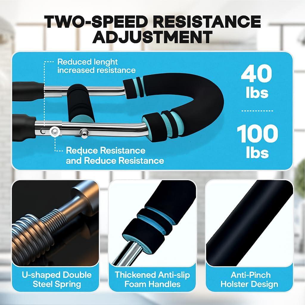 Entrenador de Brazo Twister Almaro 40-100lbs (18-45kg) Ajustable