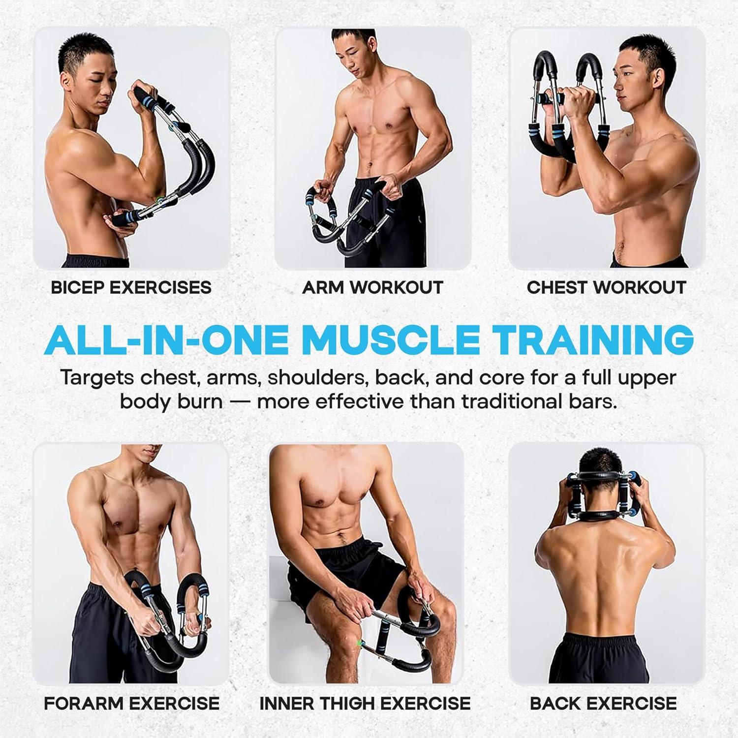 Entrenador de Brazo Twister Almaro 40-100lbs (18-45kg) Ajustable