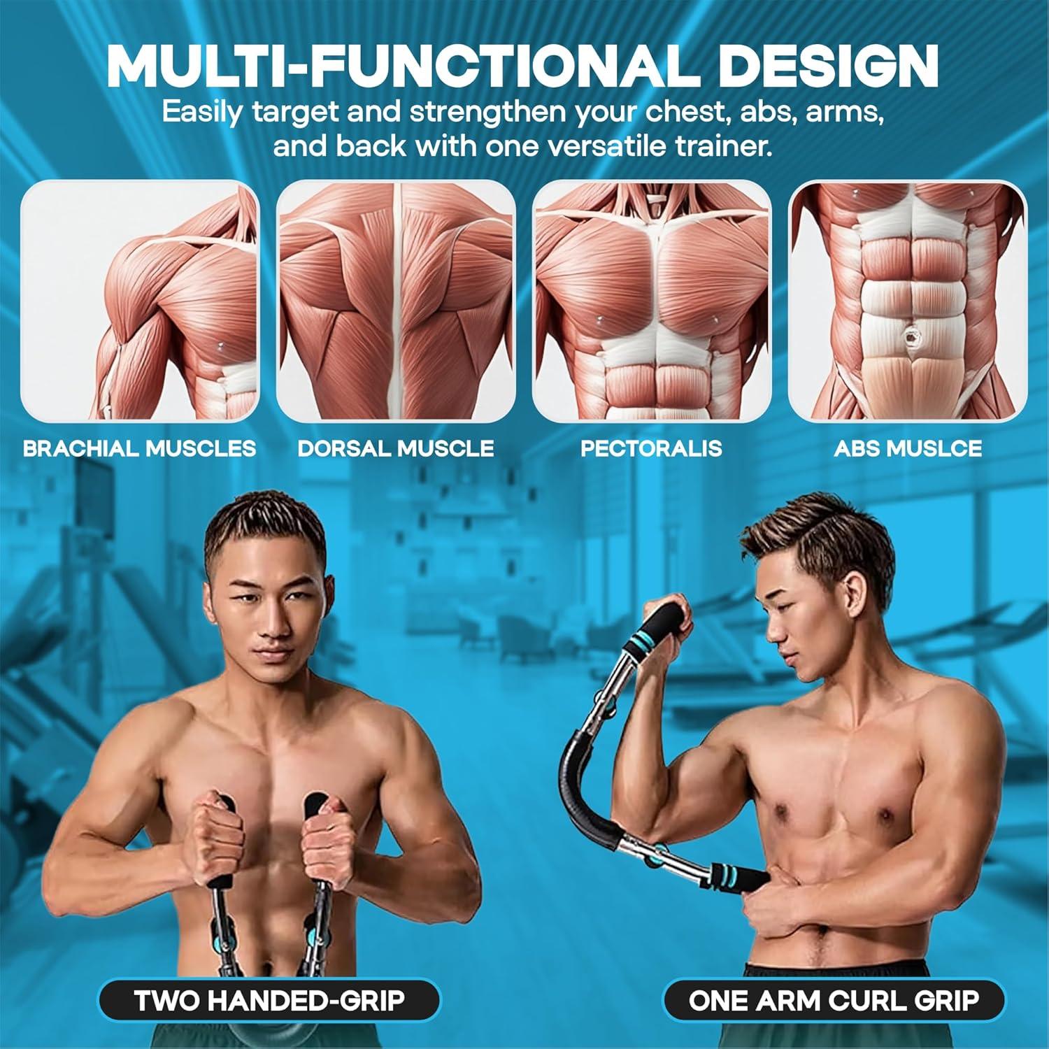 Entrenador de Brazo Twister Almaro 40-100lbs (18-45kg) Ajustable