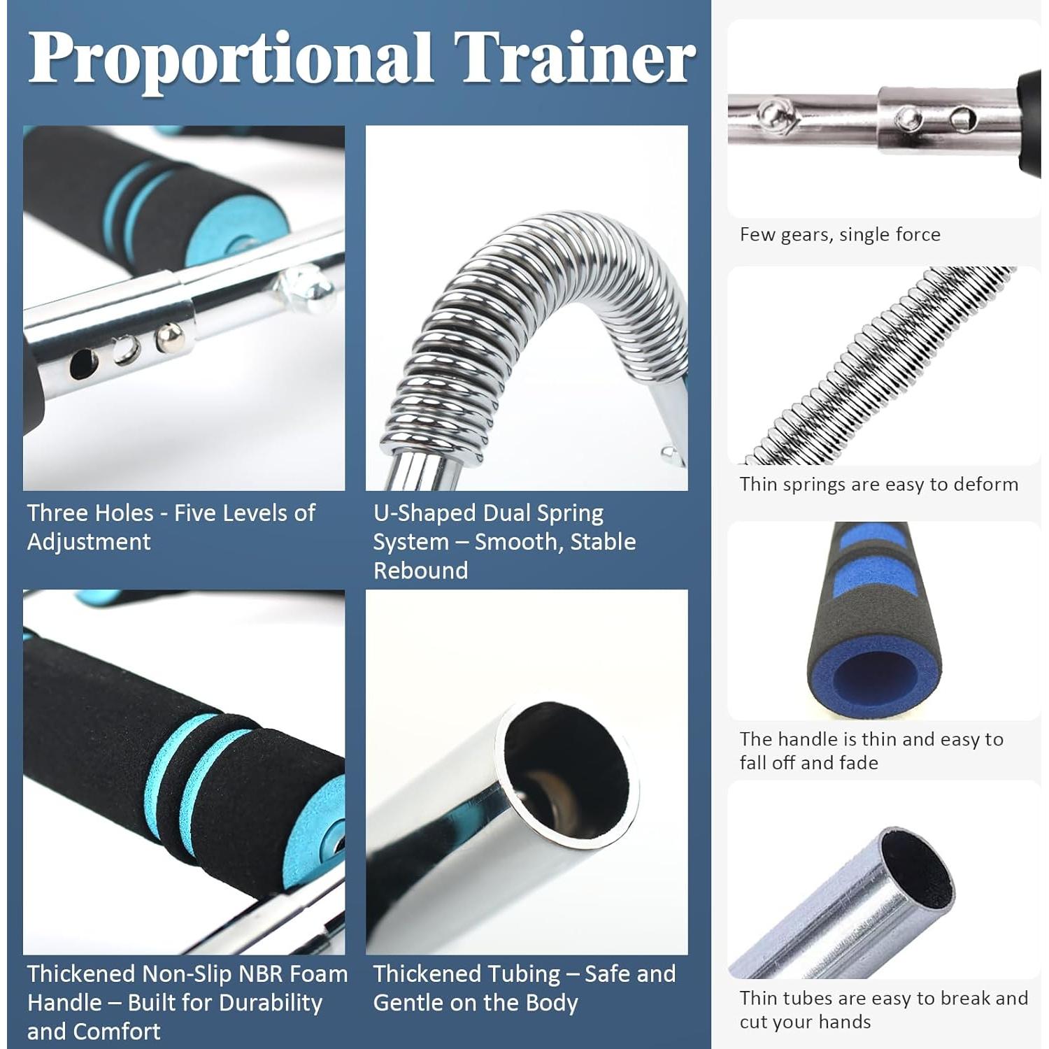 Entrenador de Brazo Twister Genérico STU01 - Resistencia 40-72kg