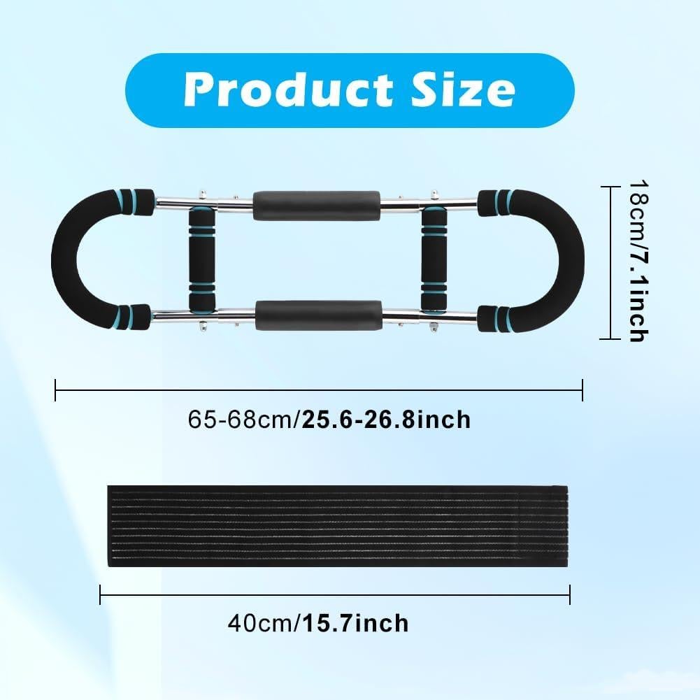 Entrenador de brazos Zenquark ajustable 18-45kg para fitness