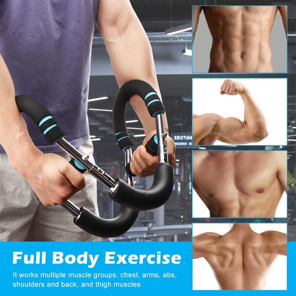 Entrenador de brazos Zenquark ajustable 18-45kg para fitness