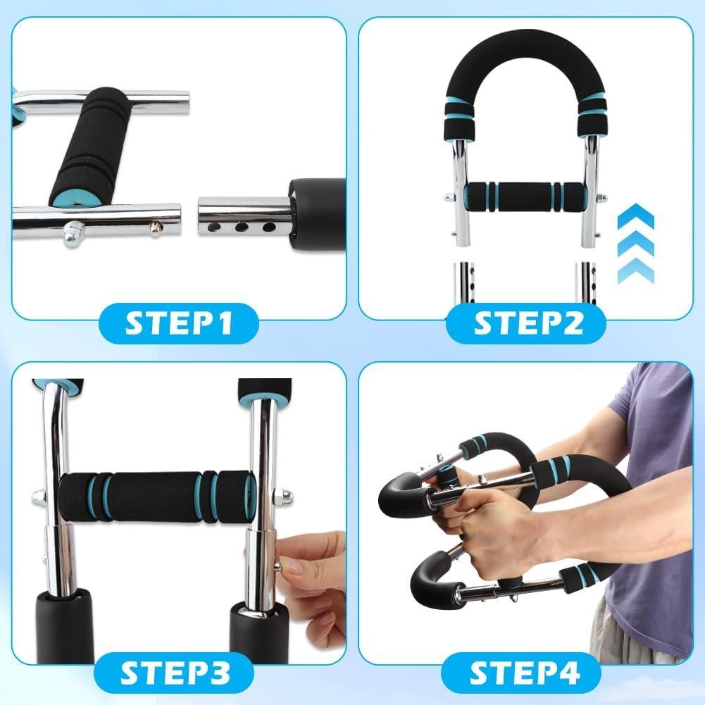 Entrenador de brazos Zenquark ajustable 18-45kg para fitness