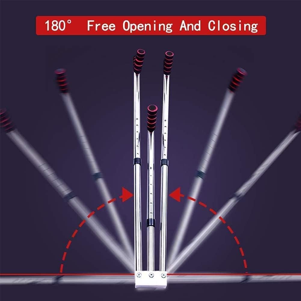 Máquina de Estiramiento de Piernas JUNDALINDA 3 Barras Acero Inoxidable