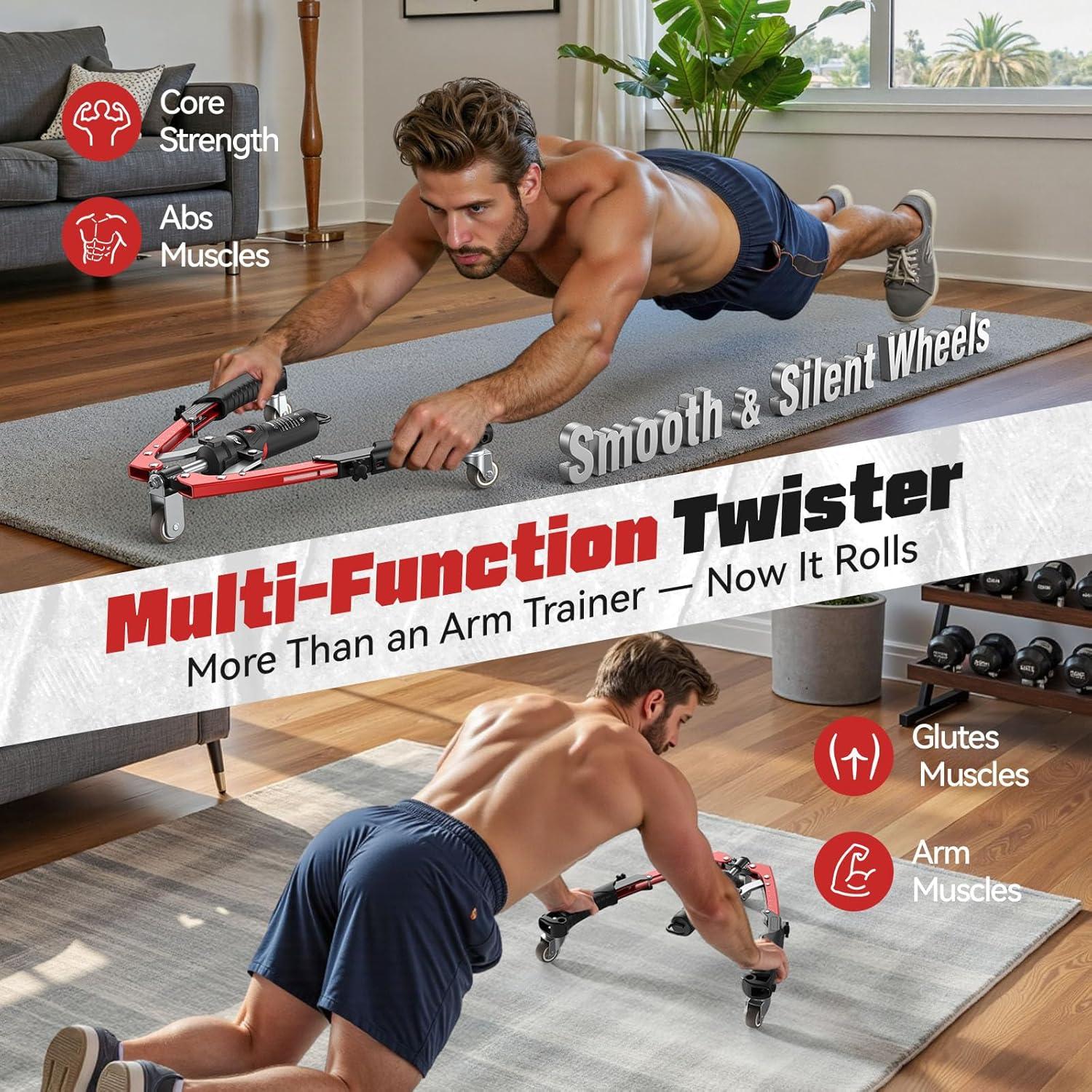 Entrenador de Pecho y Brazo FLYBIRD 2-en-1 Hidráulico 10-200 kg