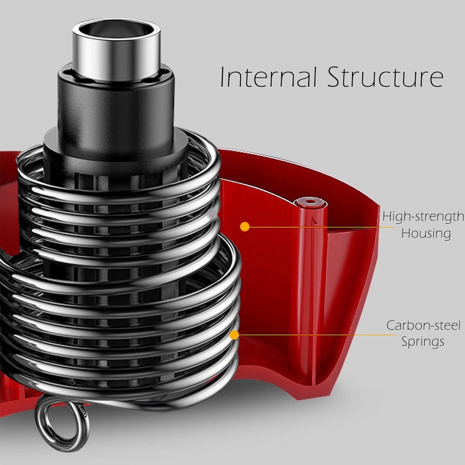 Rueda de Abdominales A.F.N.A.L con Resorte y Almohadilla