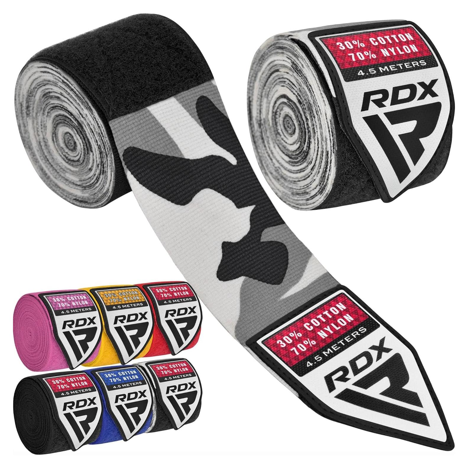 Envolturas de Mano RDX 4.5M Camo - Boxeo y MMA