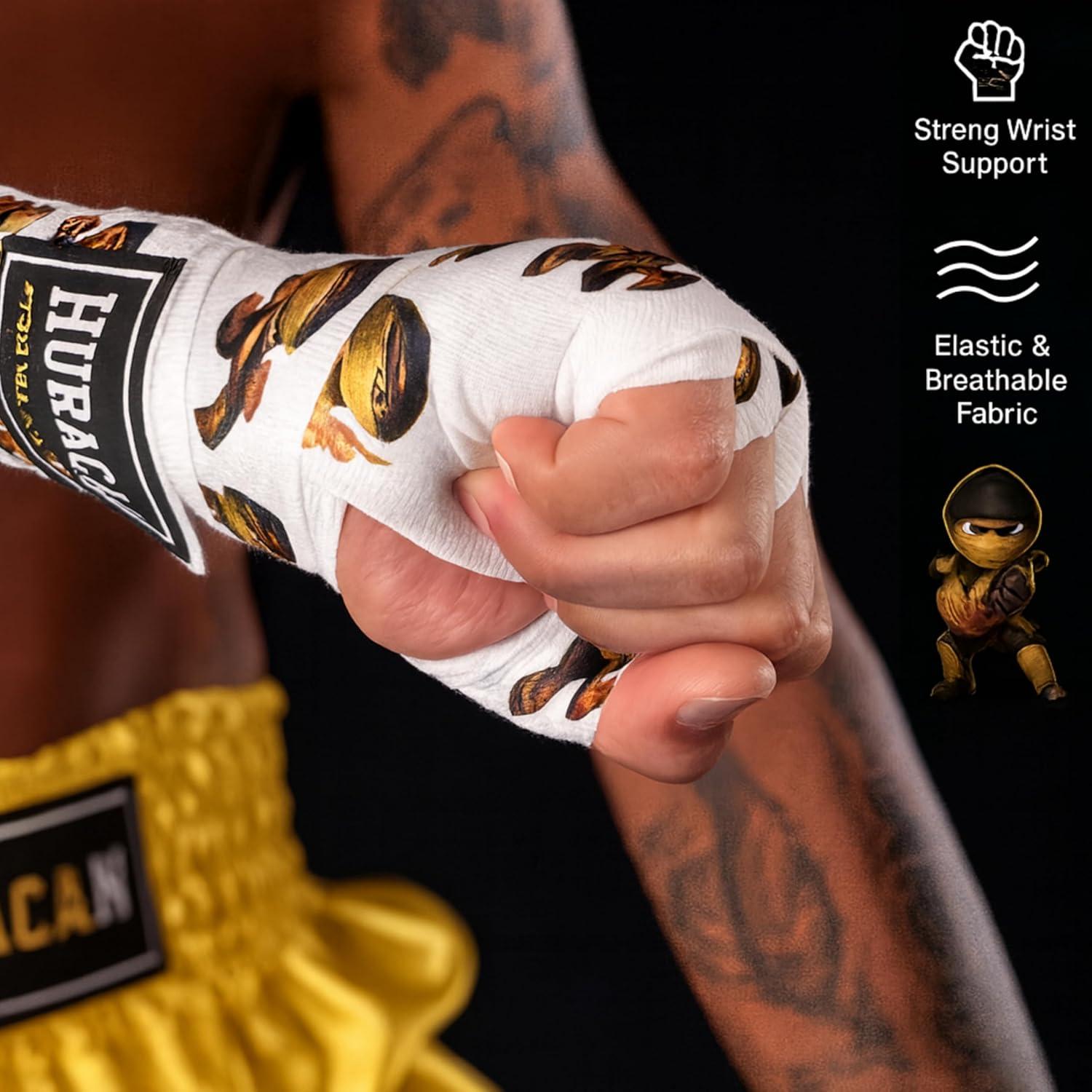 Envolturas de Mano Huracan Premium 180 cm Elásticas Unisex