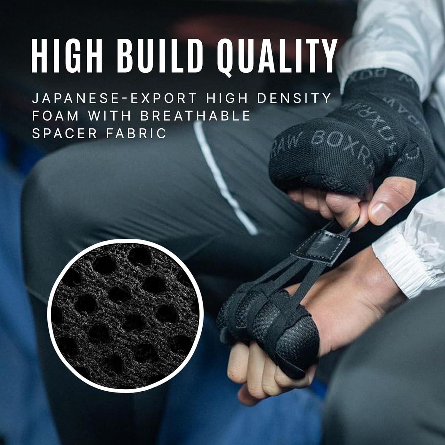 Protectores de Nudillos BOXRAW - Almohadillas de Boxeo Medianas