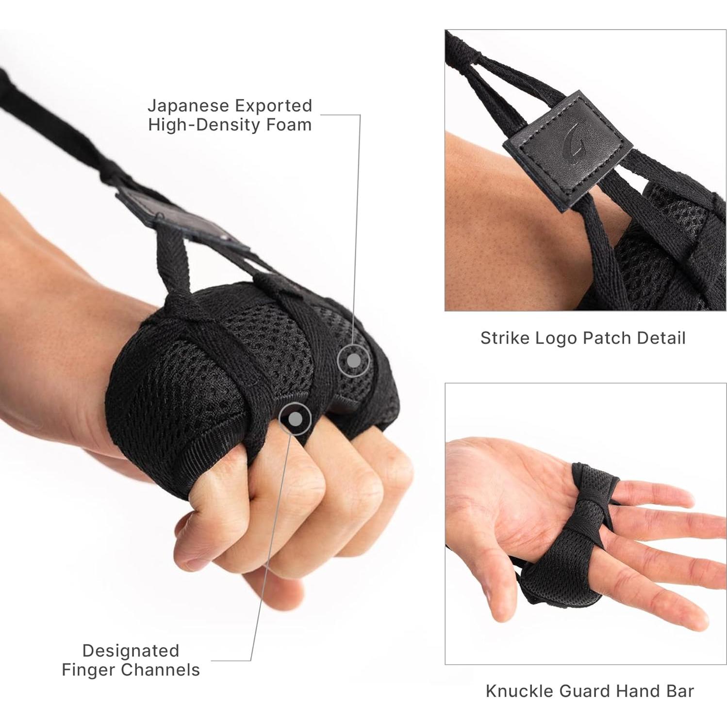 Protectores de Nudillos BOXRAW - Almohadillas de Boxeo Medianas