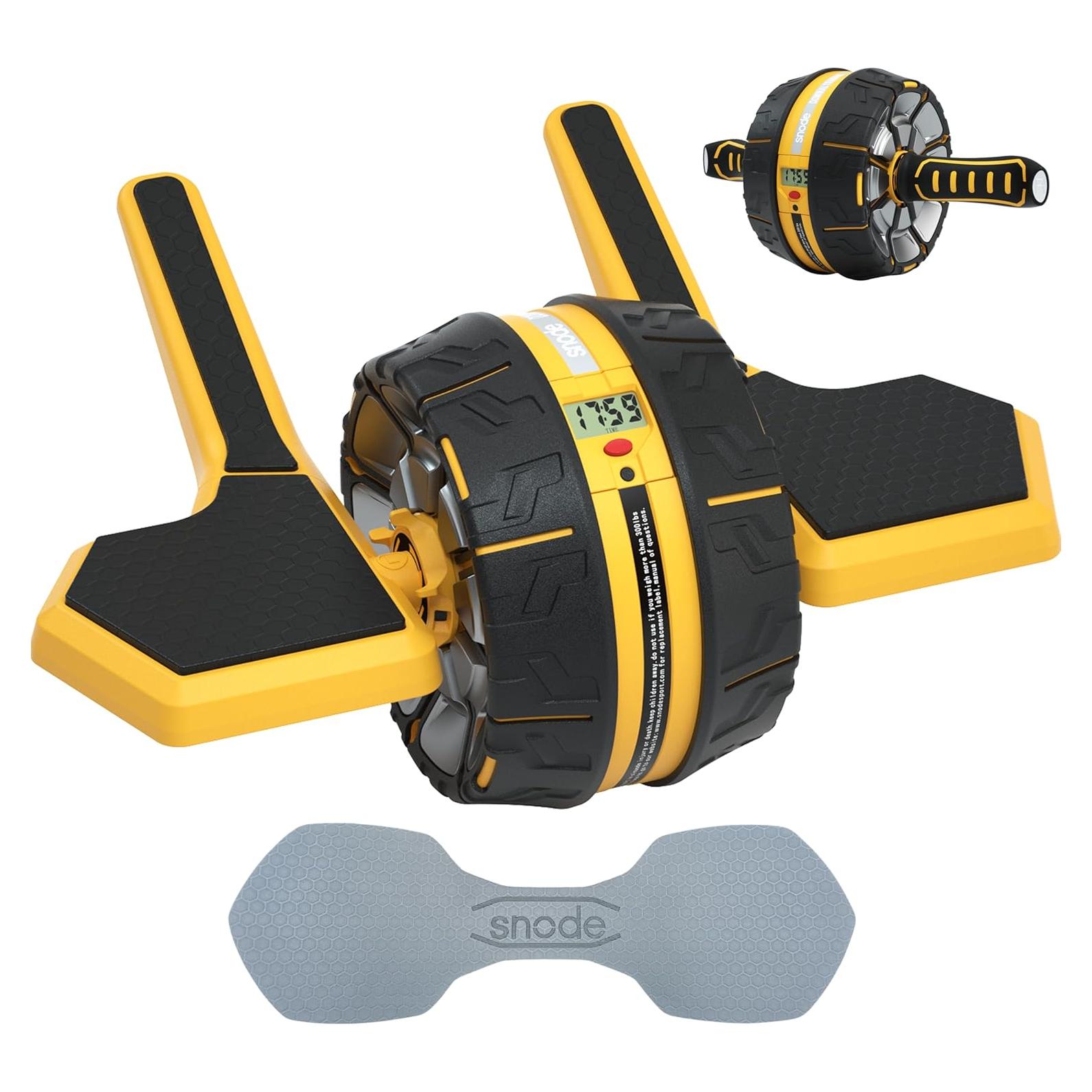 Rueda de Abdominales SNODE Modo Dual con Soporte para Codos