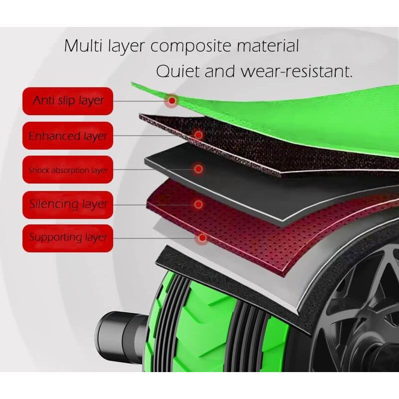 Rueda de Abdominales Dalekana DAB-66 Antideslizante 28.5cm