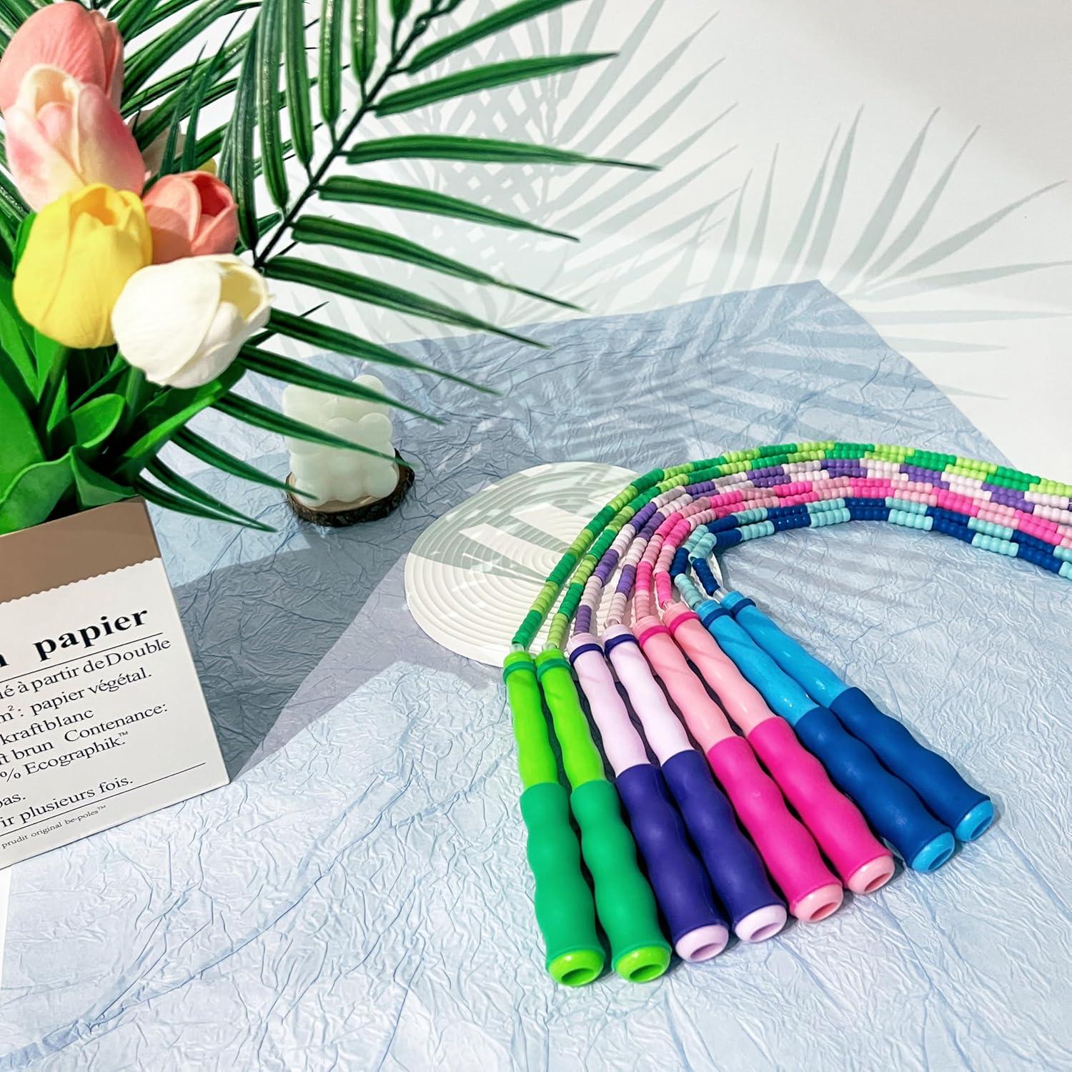 Cuerdas de Saltar Ajustables BIRDDIE - Paquete de 4 Colores