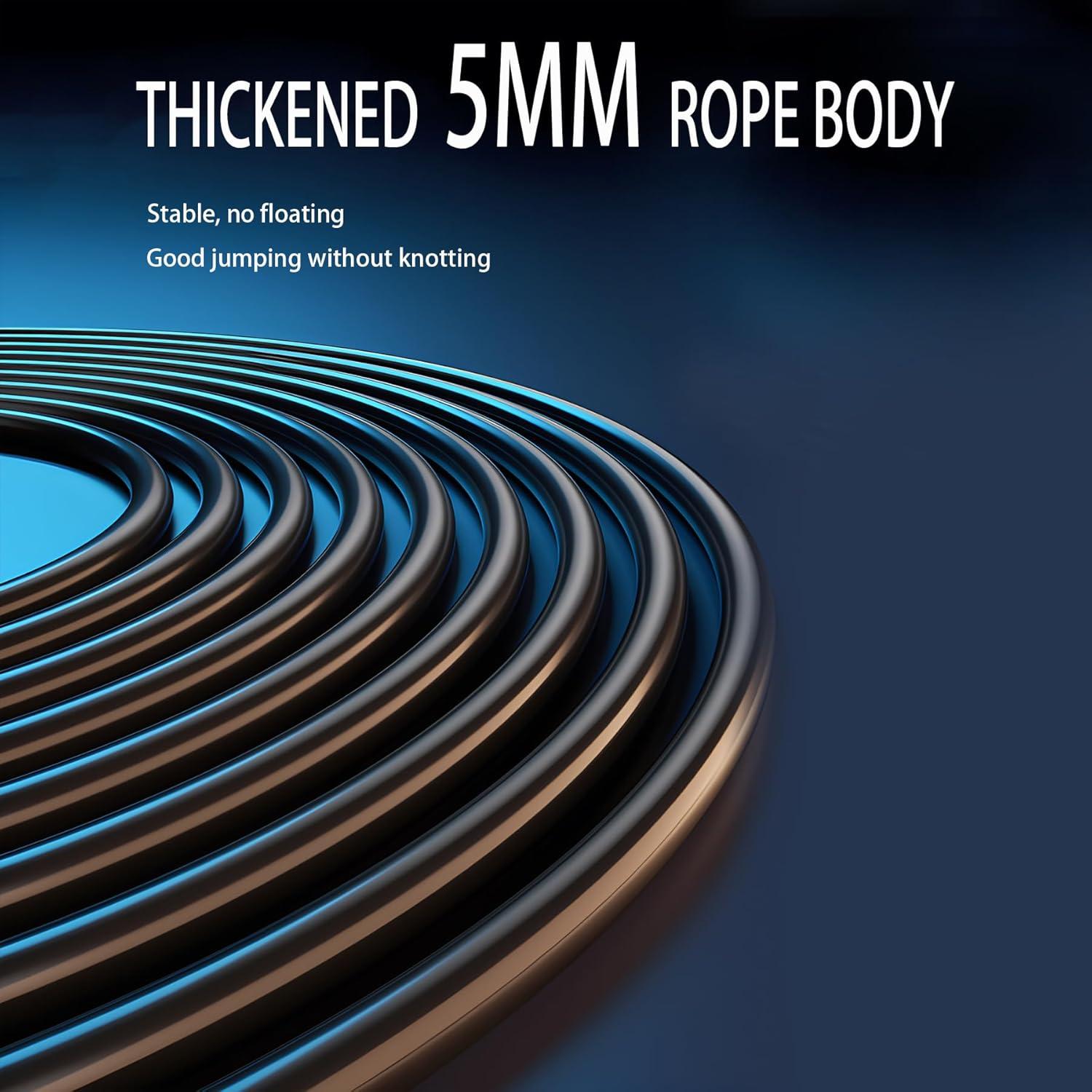 Cuerda de Saltar Ajustable Sufeasdf - Set Familiar 4 Pack