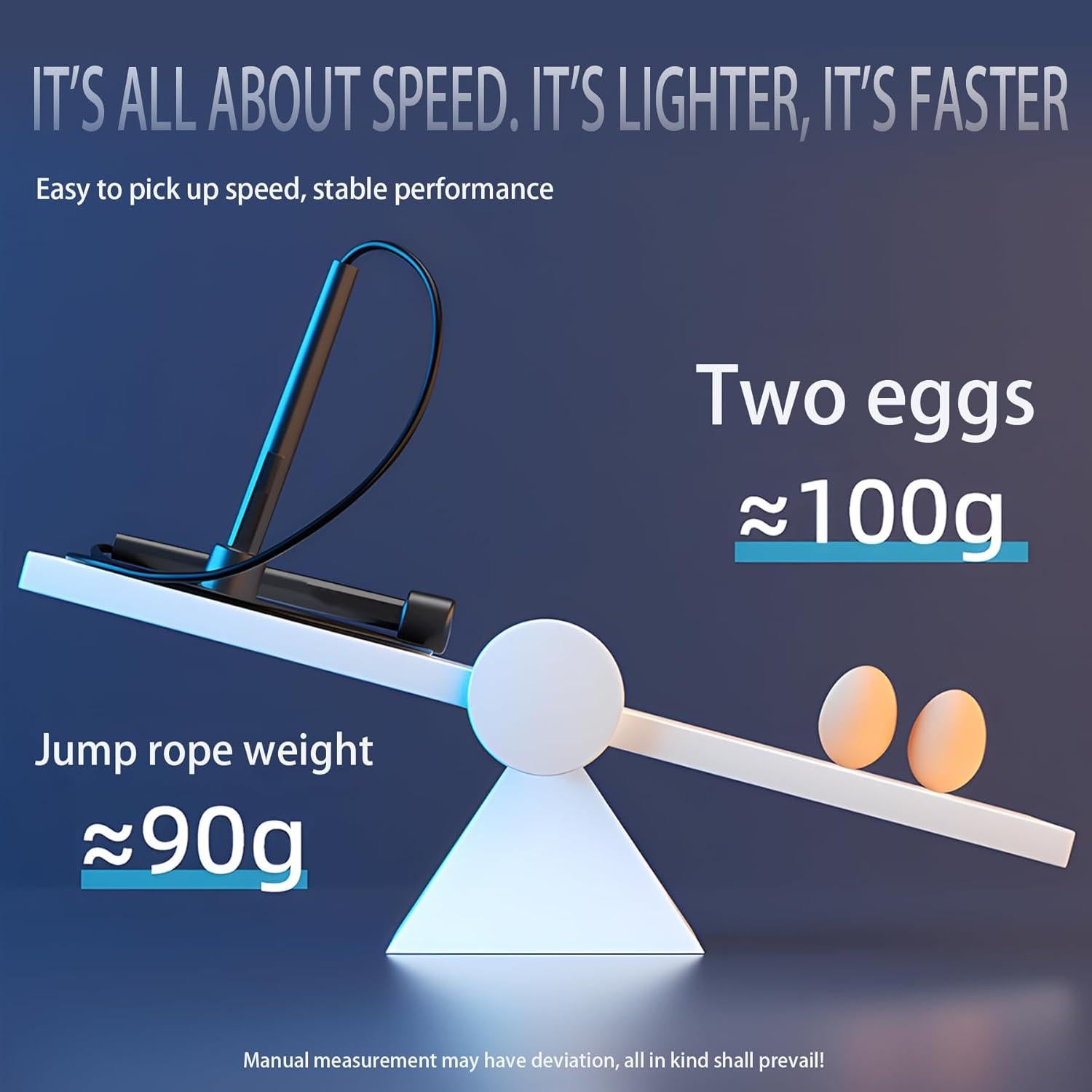 Cuerda de Saltar Ajustable Sufeasdf - Set Familiar 4 Pack