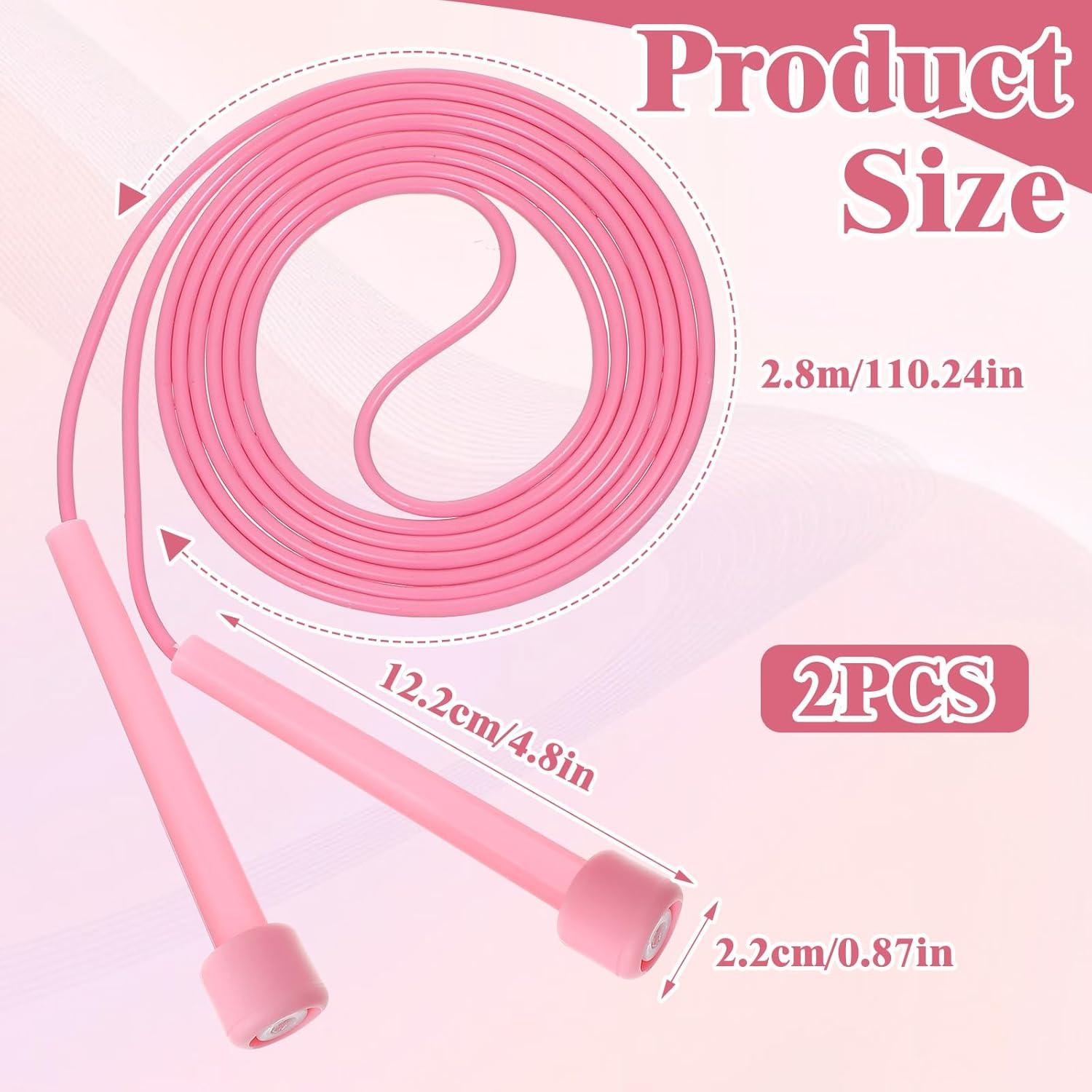 Cuerdas de Saltar Ajustables Kifmurase - 2 Piezas PVC Antideslizante