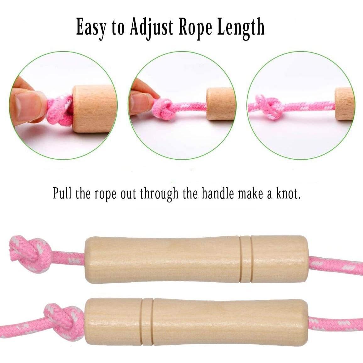 Cuerda de Salto Ajustable ACEONE para Niños 2.44m