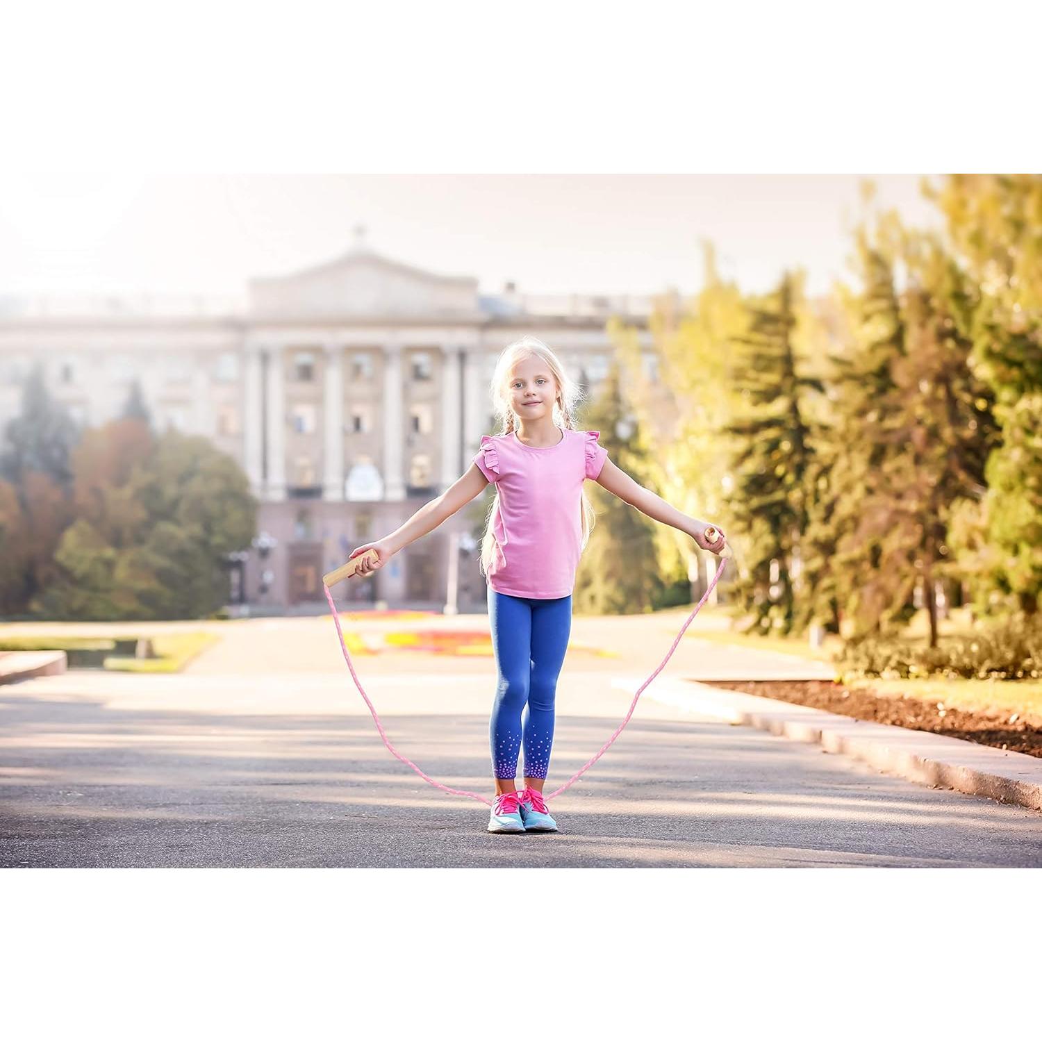 Cuerda de Salto Ajustable ACEONE para Niños 2.44m