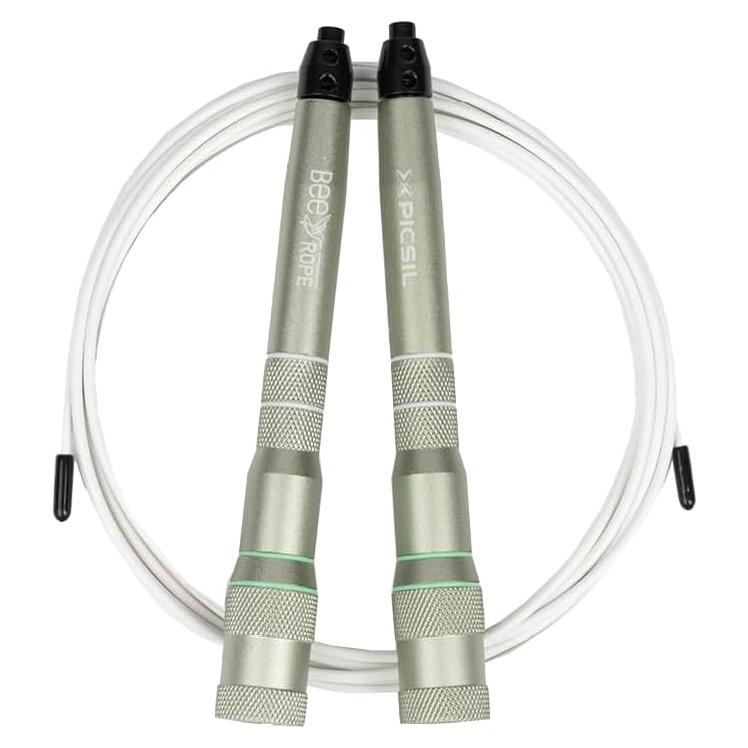 Cuerda de Salto PICSIL Bee - Aluminio, Doble Rodamiento, 200g