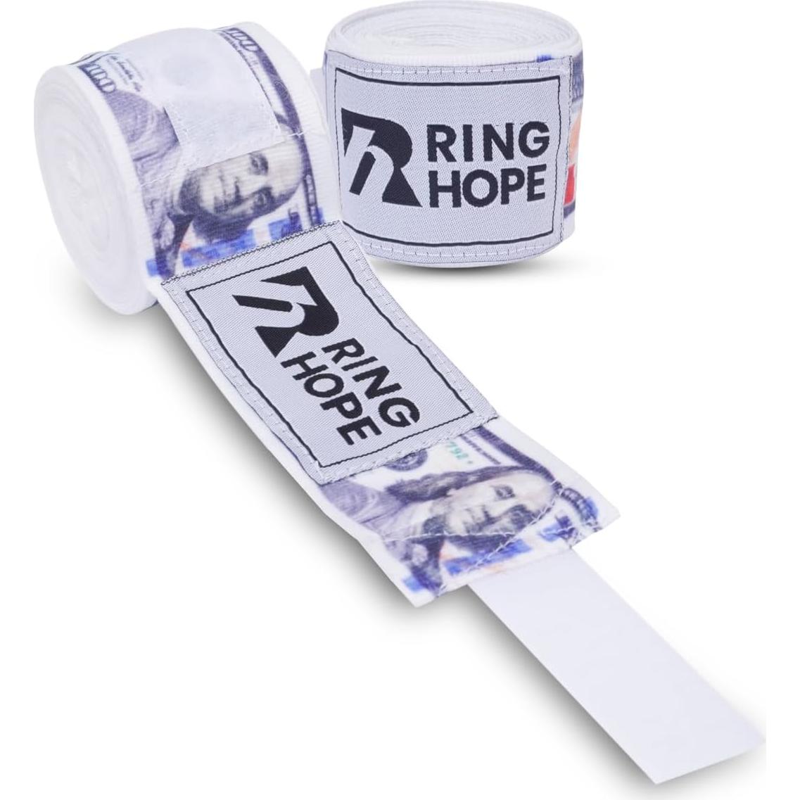 Envolturas de Mano de Boxeo RingHope 457 cm - Dólar - Transpirables