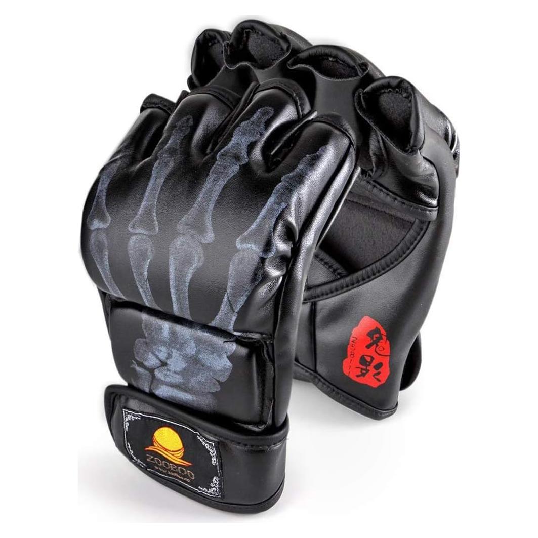Guantes de Boxeo MMA ZooBoo Talla Única con Banda Ajustable