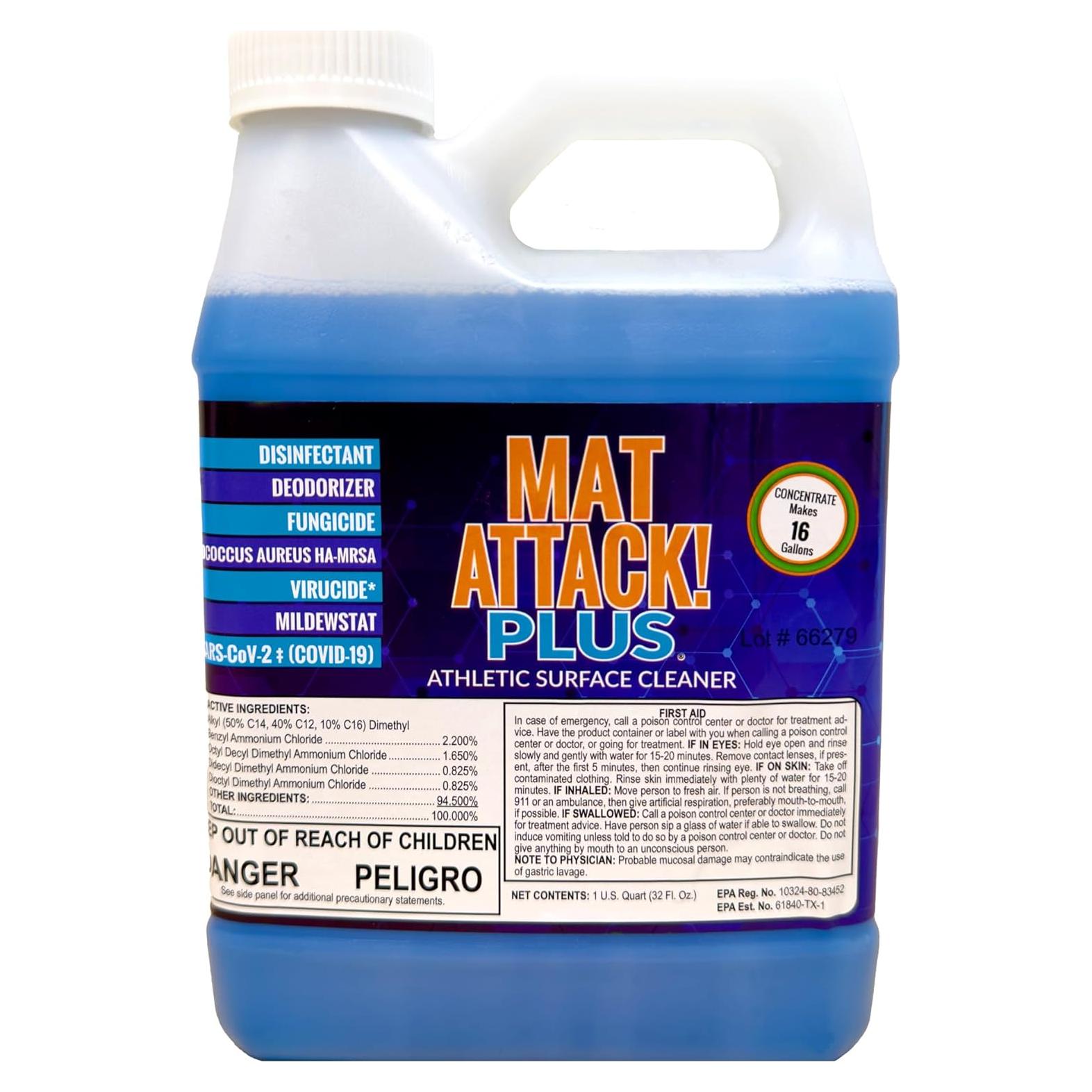 Dollamur Mat Attack! PLUS Limpiador para Gimnasios 946ml