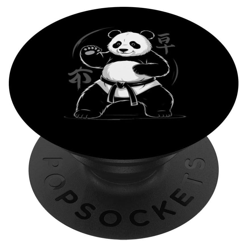 PopSockets Adhesivo PopGrip Panda Luchador Artes Marciales