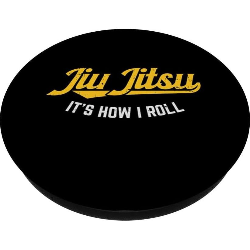 Agarre para Teléfono Jiu Jitsu PopSockets Negro Intercambiable