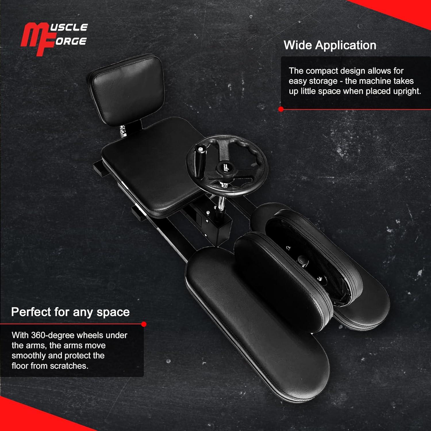 Estirador de Piernas MuscleForge para Flexibilidad 180°