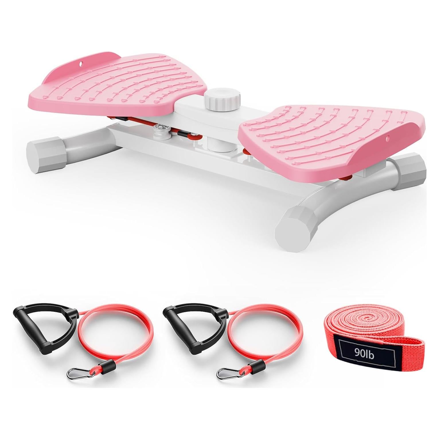 Máquina de Abdominales Zieuyend Waist Twister Rosa 136 kg