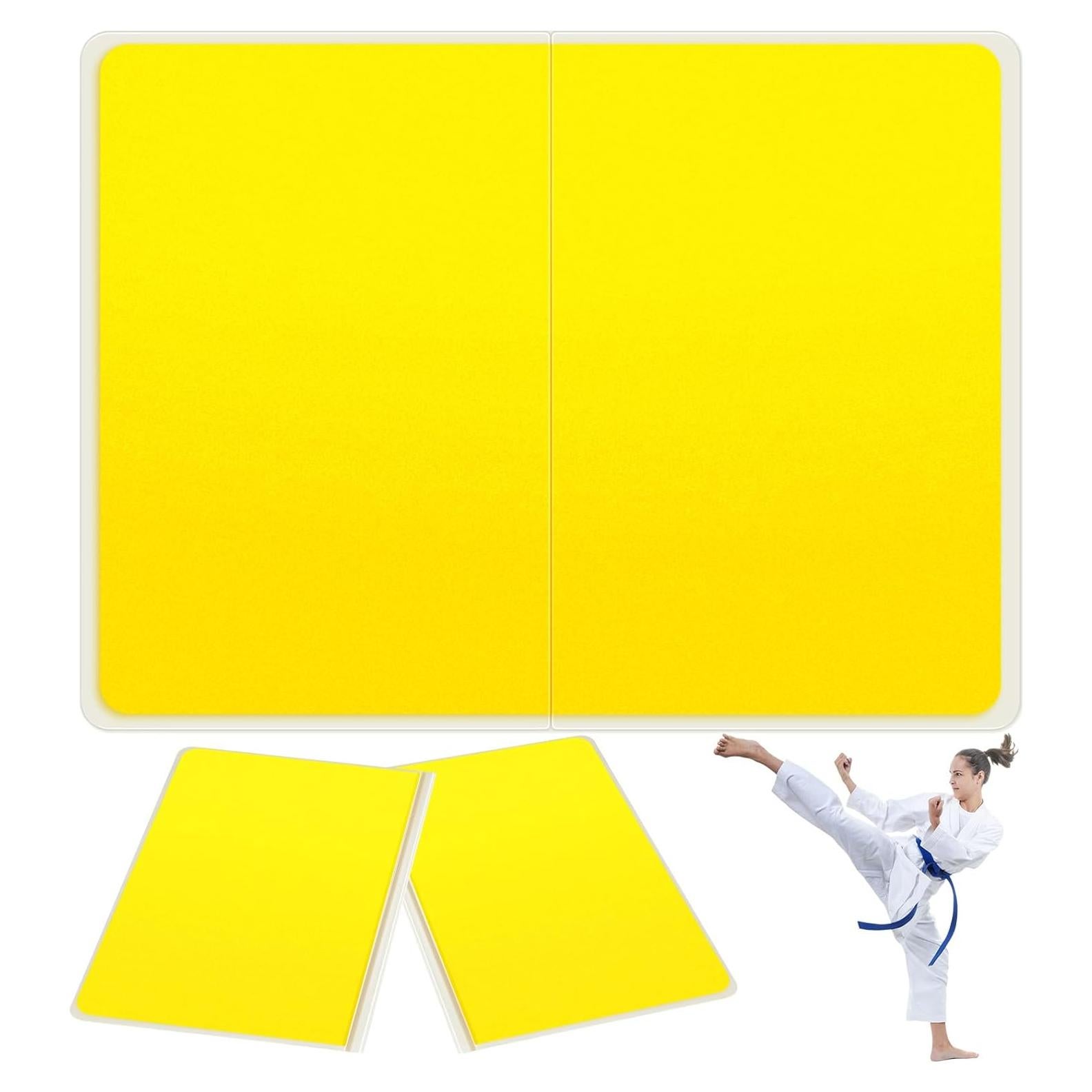 Tablero Requebrajable Jecery Amarillo para Taekwondo y Karate