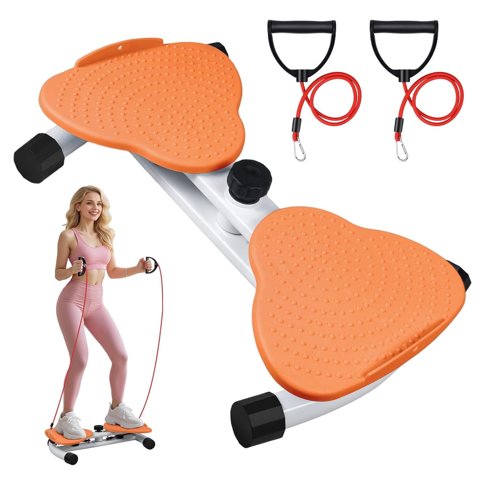 Tabla de Torsión Abdominal Hualonger con Bandas de Resistencia