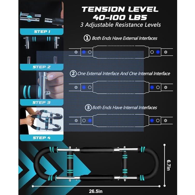Entrenador de Brazos TwisterFit Saker - Equipo de Gimnasio en Casa