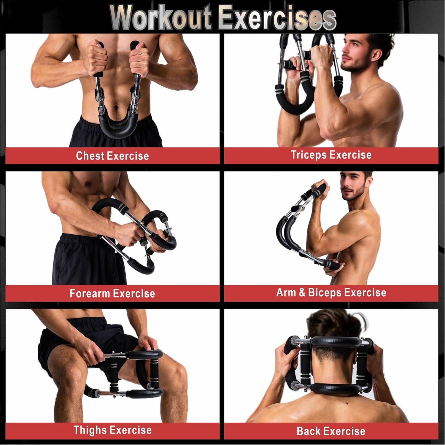 Entrenador de Brazos Rhewatin BLQ01 con Resistencia Ajustable