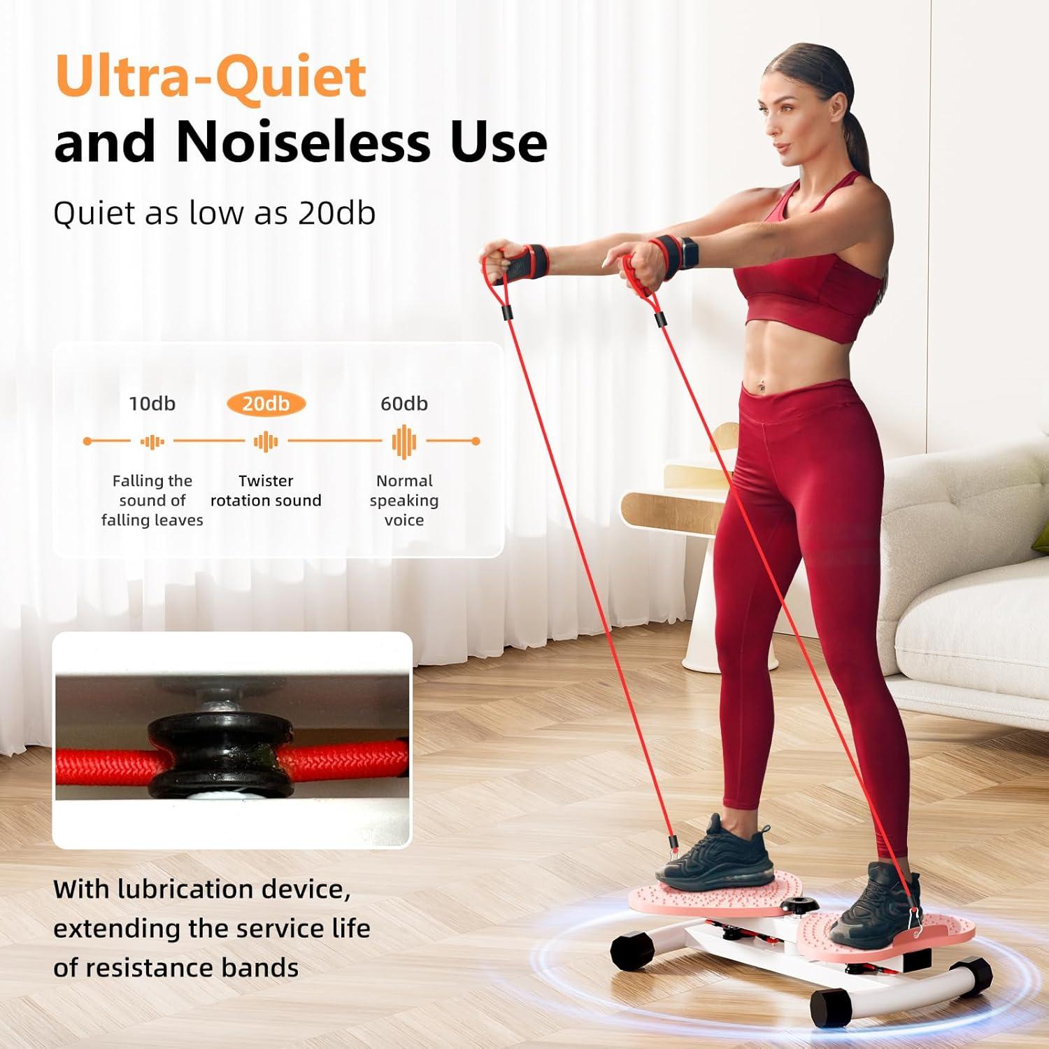 Máquina de Ejercicio Twister GlowSai para Abdomen 150 kg