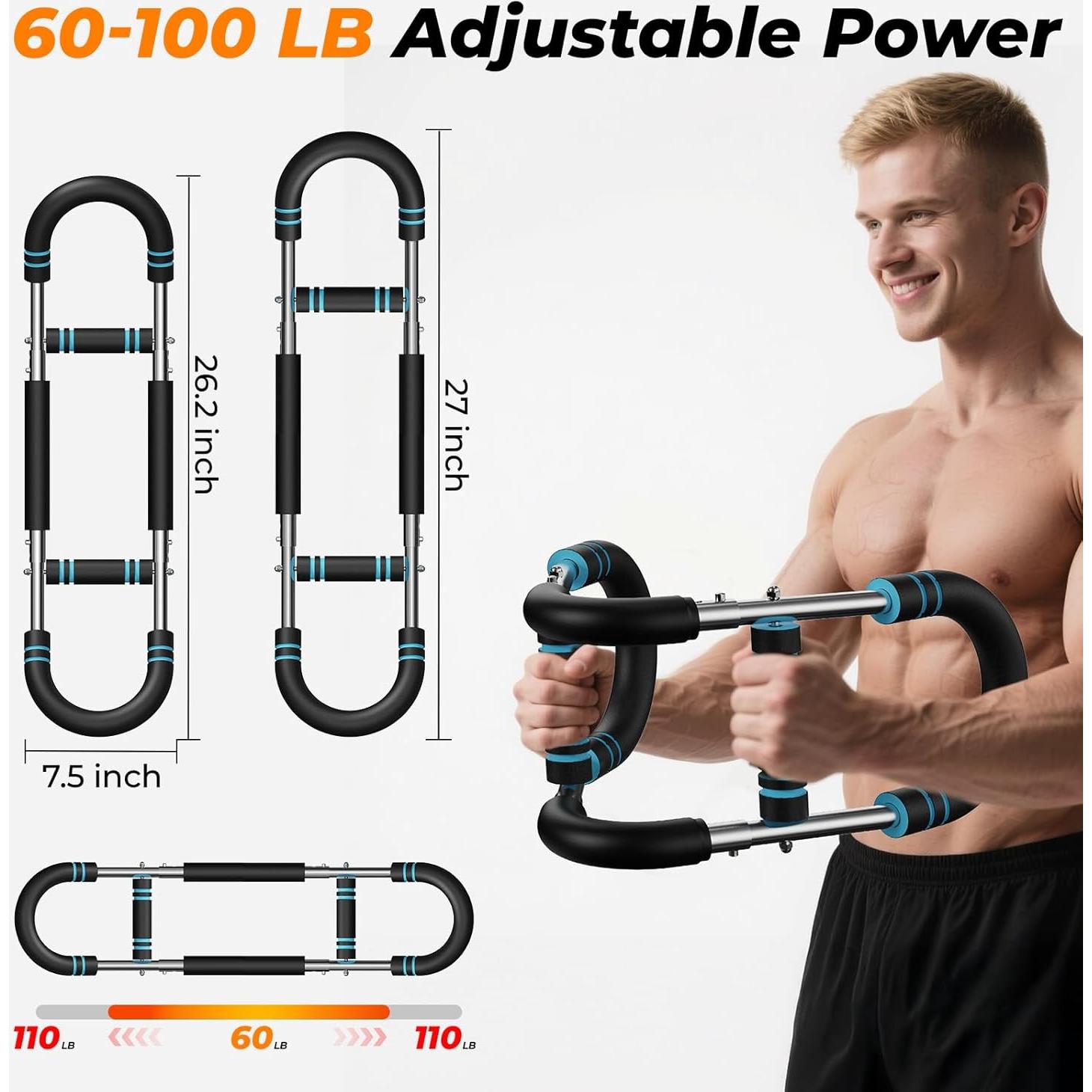 Entrenador de Brazos Twister HTM - Resistencia 27-45kg