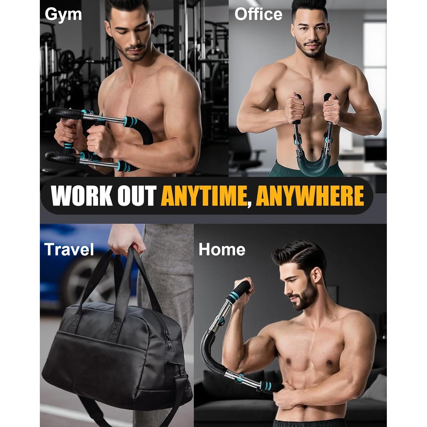 Entrenador de brazos NST Expansores de pecho 30-270lbs (13.6-122.5kg)