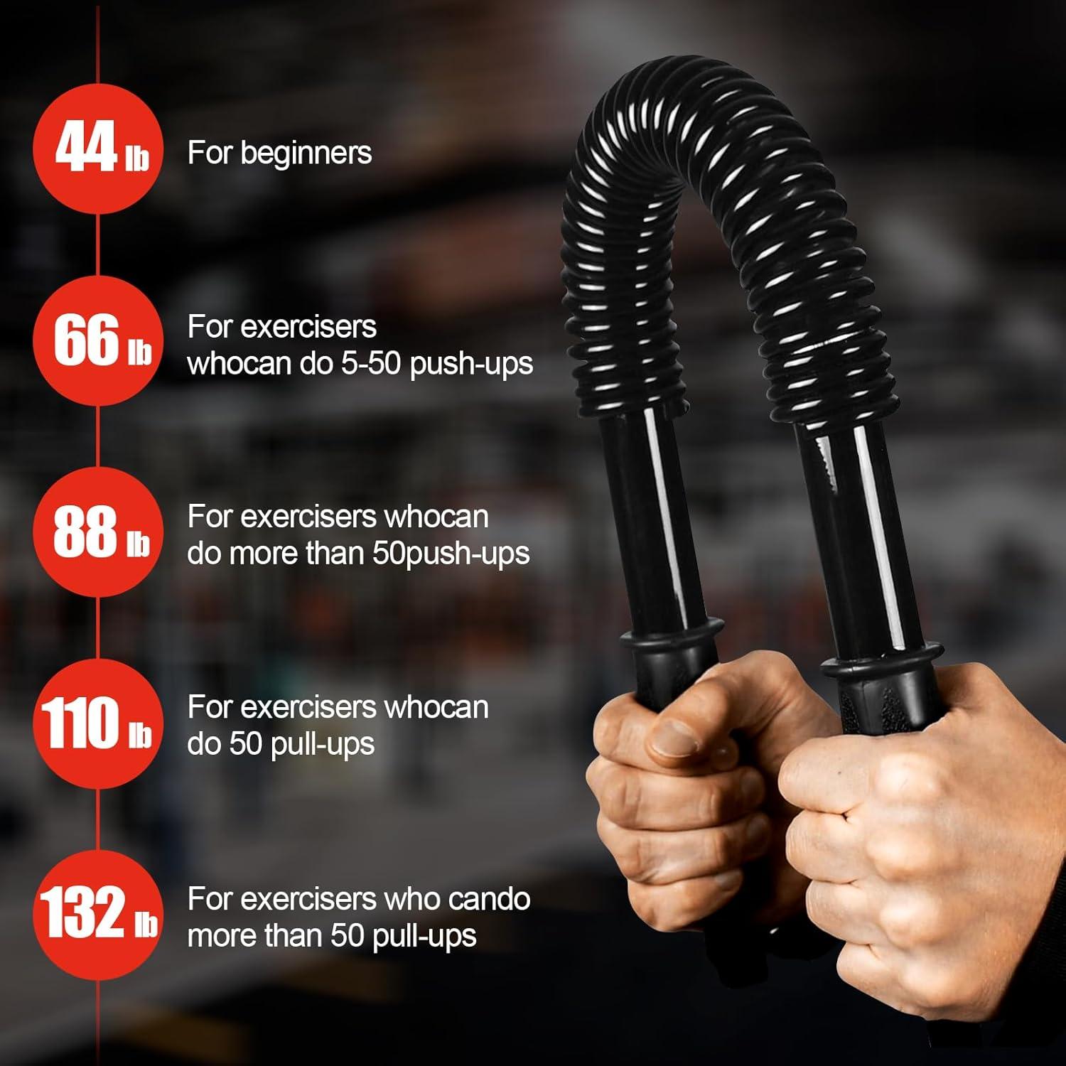 Barra Power Twister JAOTREL para Entrenamiento de Fuerza