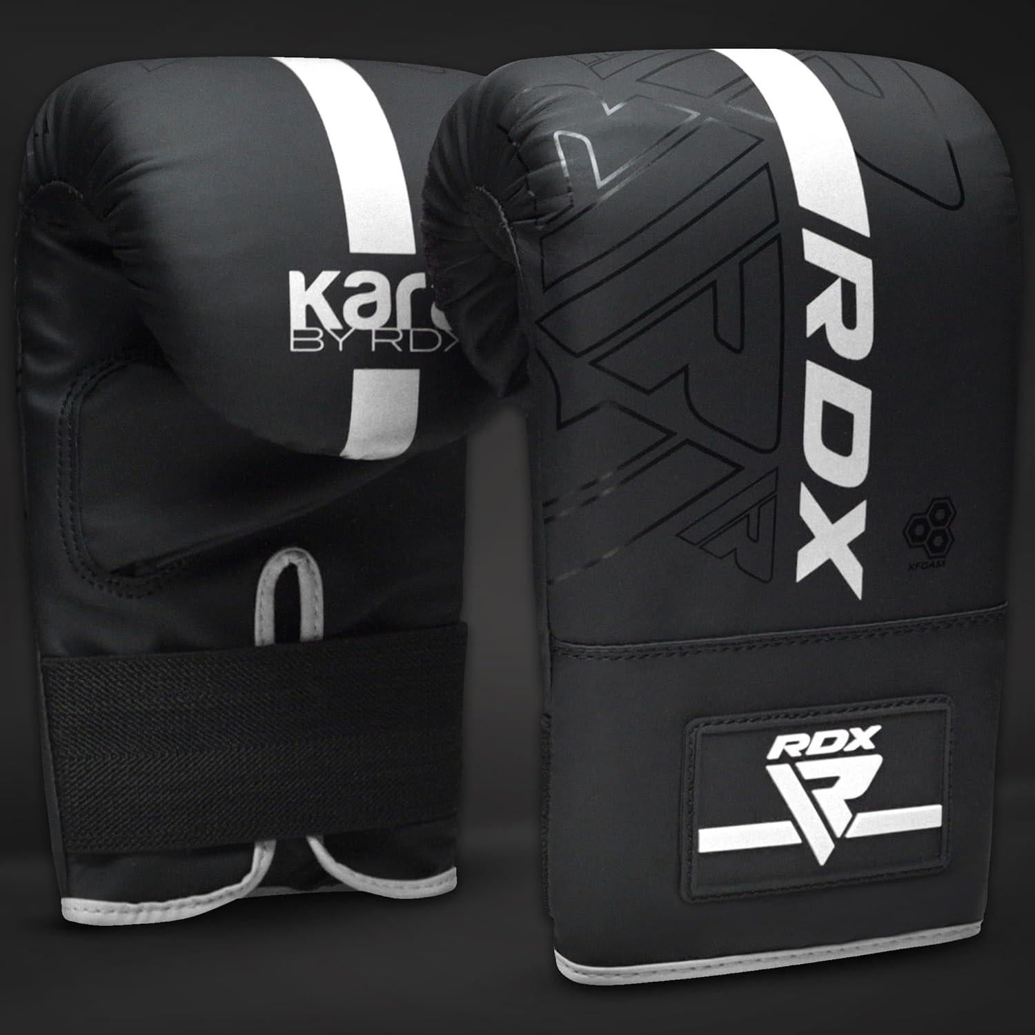 Guantes de Boxeo RDX-BMR-F6MW, Cuero Maya, Medianos, Unisex
