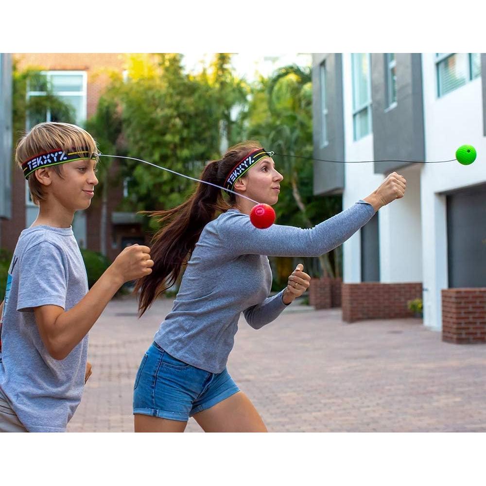 Paquete Familiar TEKXYZ Boxing - 2 Cintas + 4 Pelotas de Entrenamiento