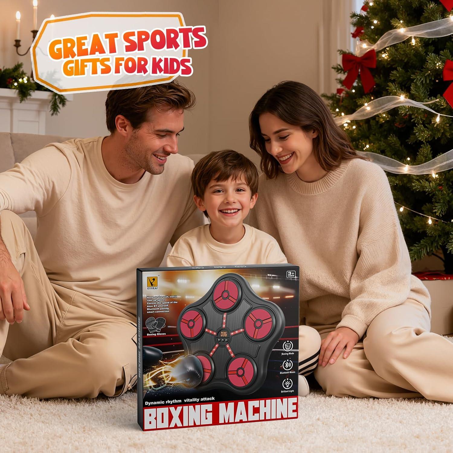 Máquina de Boxeo Inteligente Scvcid para Niños 3-12 Años