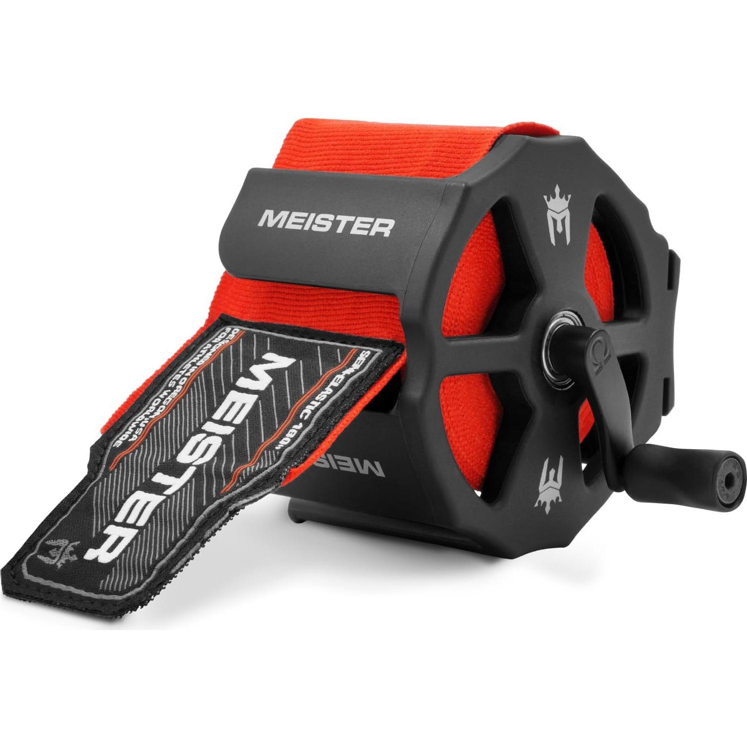 Rodillo de Envoltura de Mano Meister Omega Portátil - Negro