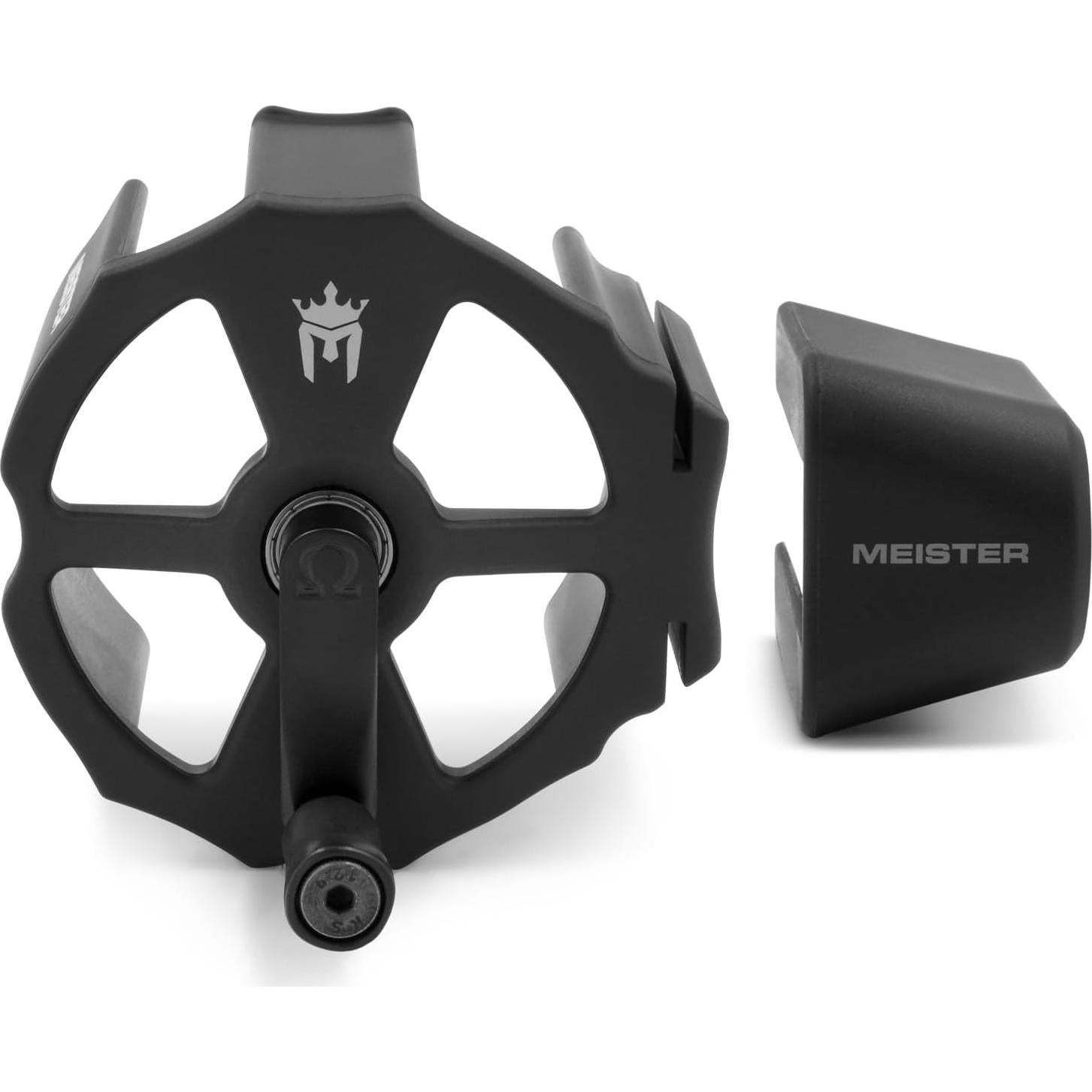 Rodillo de Envoltura de Mano Meister Omega Portátil - Negro