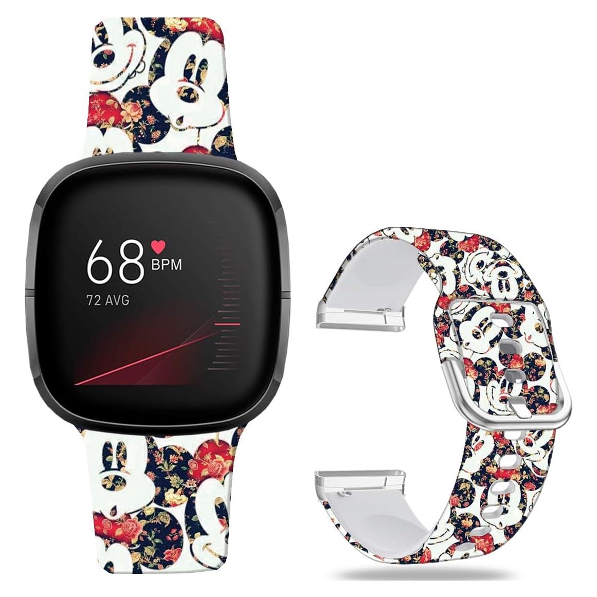 Correa de Silicona Suave para Fitbit Sense/Sense 2/Versa 3/4