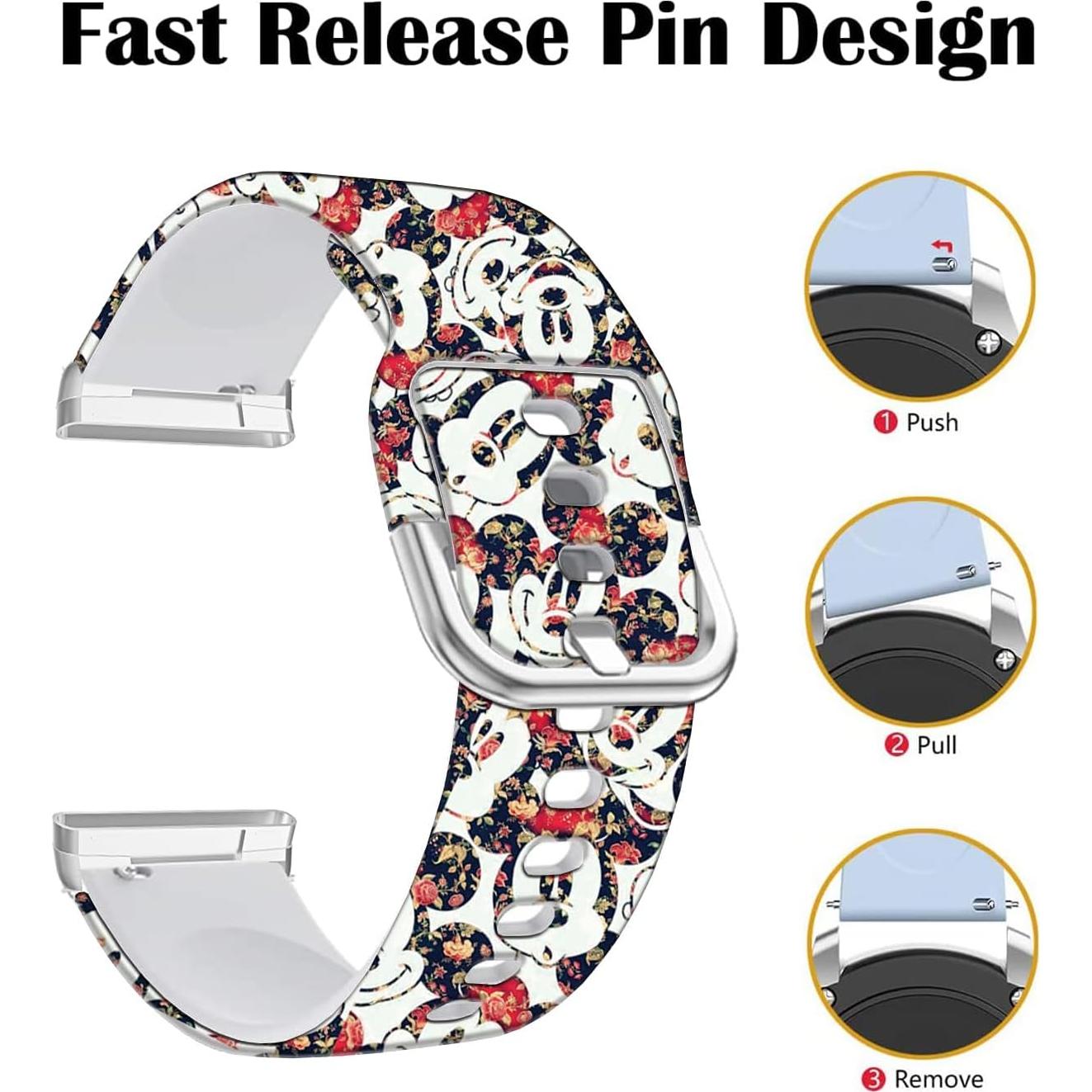 Correa de Silicona Suave para Fitbit Sense/Sense 2/Versa 3/4