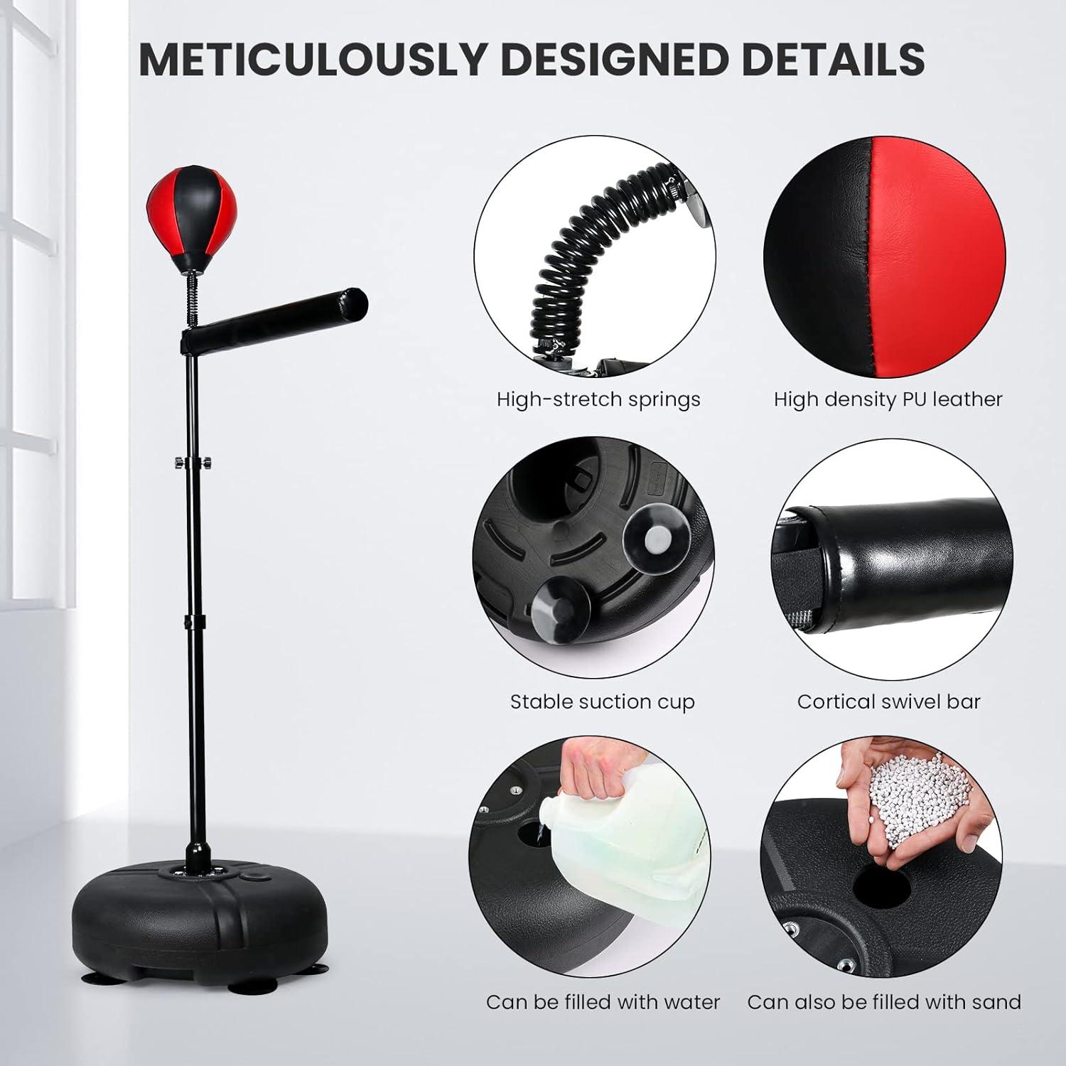 Barra de Boxeo INNOLIFE Ajustable para Niños 6-12 Años