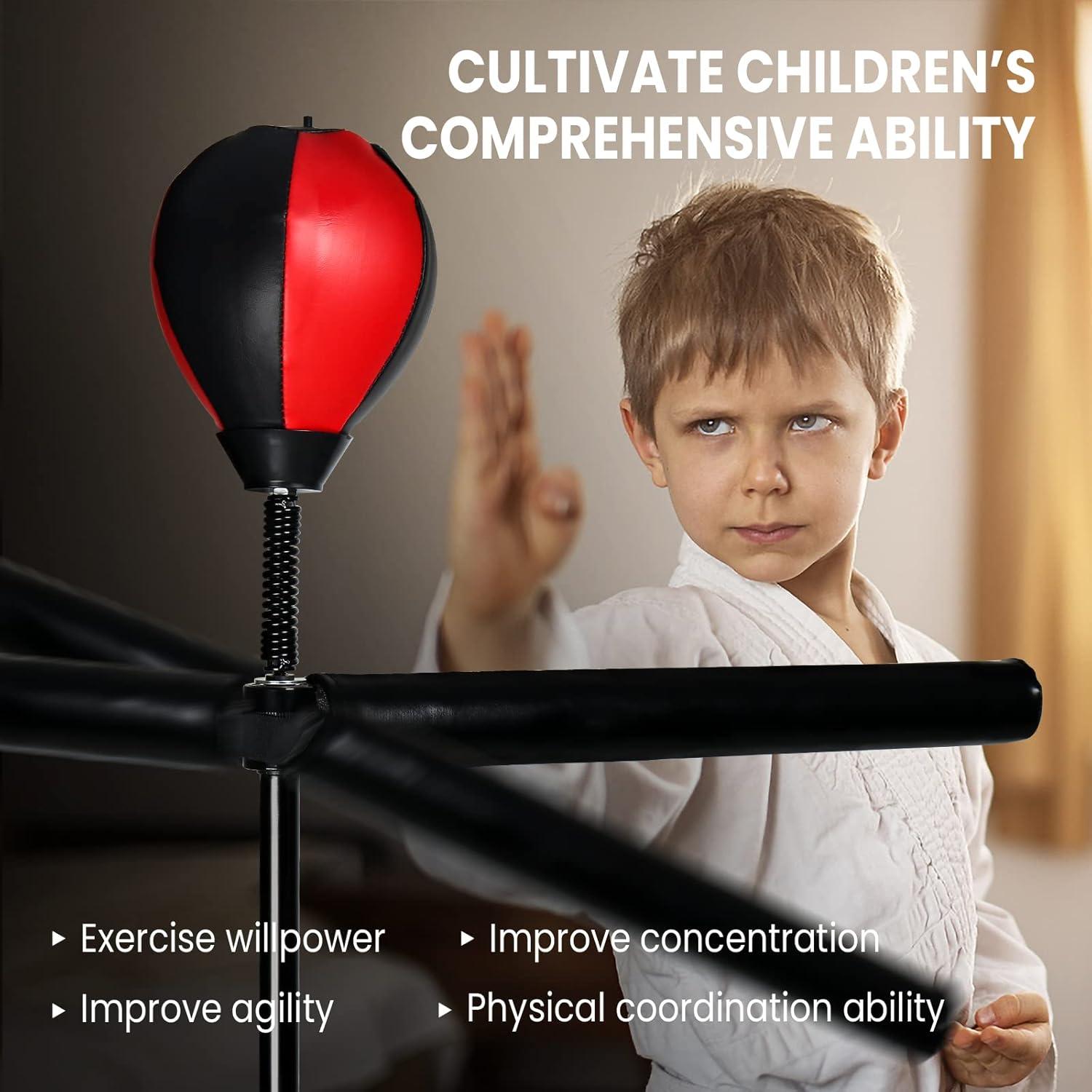 Barra de Boxeo INNOLIFE Ajustable para Niños 6-12 Años