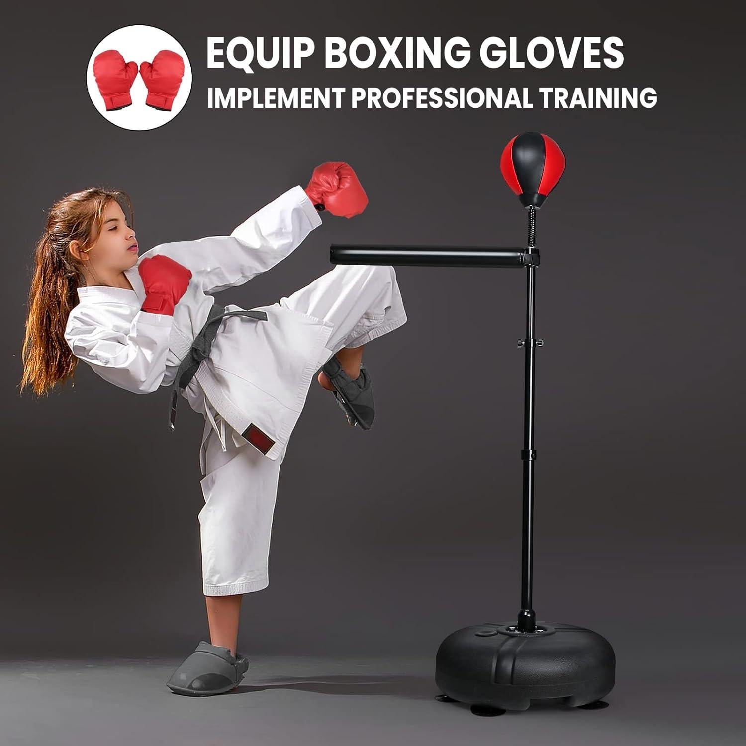 Barra de Boxeo INNOLIFE Ajustable para Niños 6-12 Años